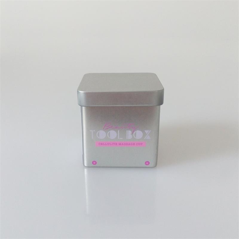 small square tin